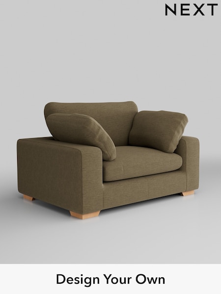 Fine Chenille Easy Clean/Dark Moss Green N. Premium The Snuggle Grand (Q61927) | £1,599