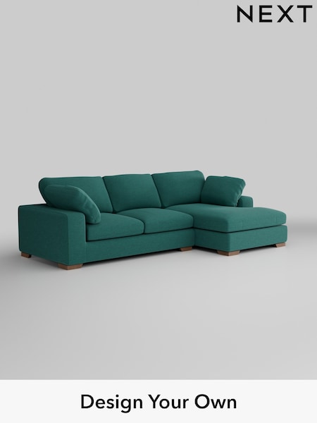 Fine Chenille Easy Clean/Dark Juniper Green N. Premium The Snuggle Grand (Q61931) | £2,675