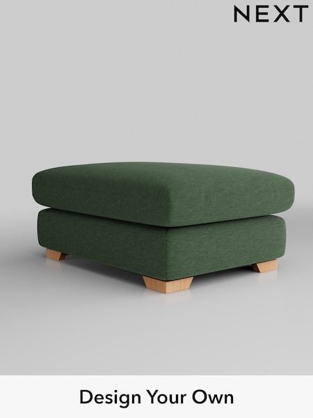 Fine Chenille Easy Clean/Mid Khaki Green N. Premium The Snuggle Grand (Q61940) | £599