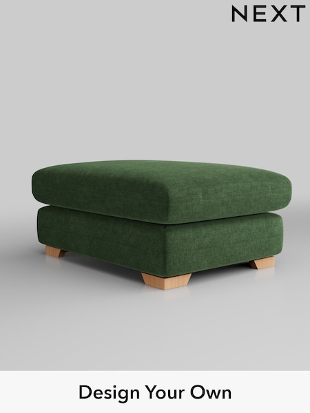 Luxe Chenille/Dark Green N. Premium The Snuggle Grand (Q61942) | £625