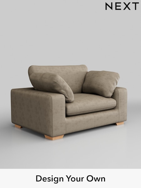 Monza Faux Leather Easy Clean/Mink Brown N. Premium The Snuggle Grand (Q61952) | £1,599