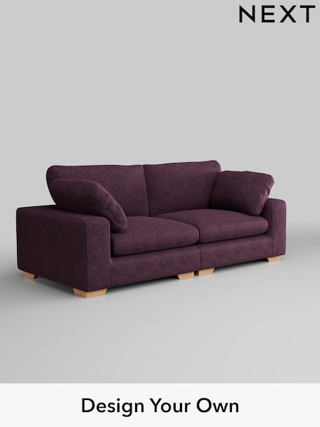 Plush Chenille/Dark Plum Purple N. Premium The Snuggle Grand (Q61962) | £1,899