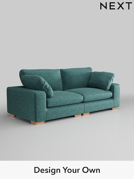 Plush Chenille/Dark Teal Green N. Premium The Snuggle Grand (Q61967) | £1,899