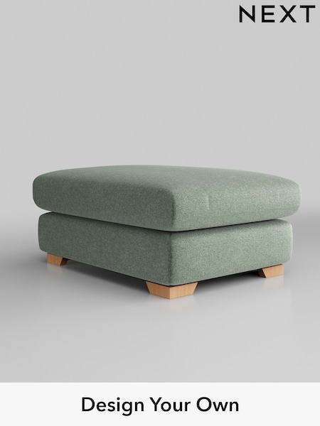 Plush Chenille/Mid Slate Teal Green N. Premium The Snuggle Grand (Q61970) | £599