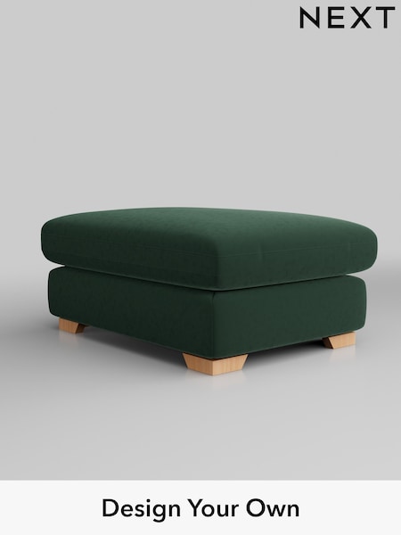 Plush Velvet Easy Clean/Bottle Green N. Premium The Snuggle Grand (Q61976) | £599