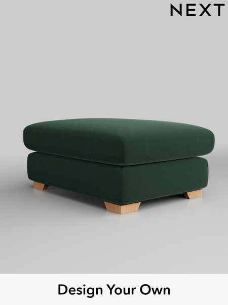 Plush Velvet Easy Clean/Bottle Green N. Premium The Snuggle Grand (Q61976) | £599