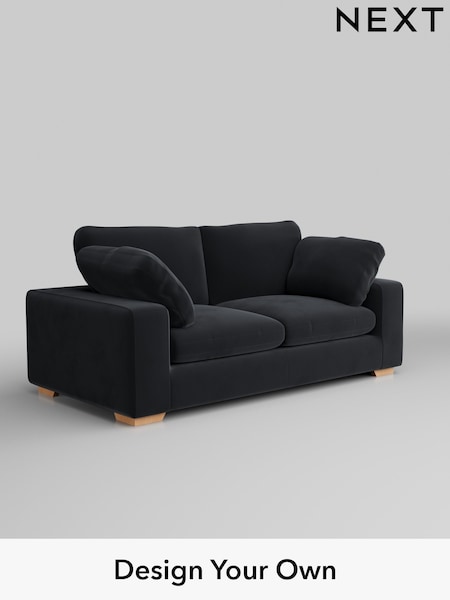 Plush Velvet Easy Clean/Charcoal Grey N. Premium The Snuggle Grand (Q61977) | £1,799