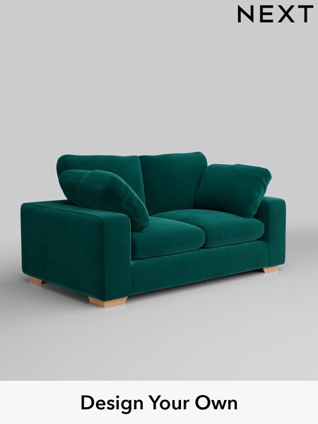 Plush Velvet Easy Clean/Juniper Green N. Premium The Snuggle Grand (Q61980) | £1,699