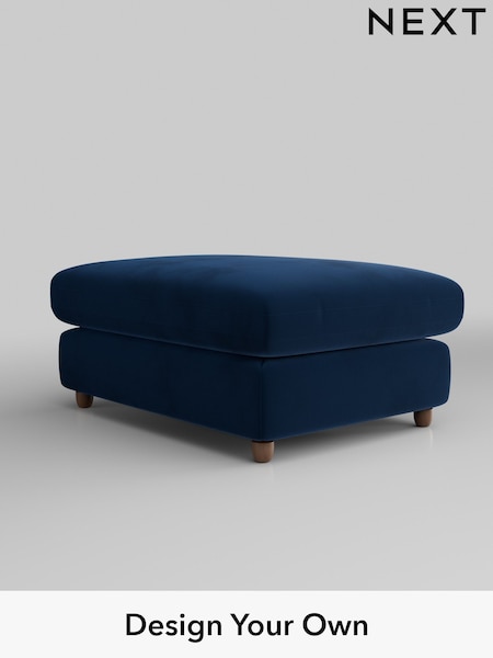 Plush Velvet Easy Clean/Navy Blue N. Premium The Snuggle Grand (Q61983) | £599