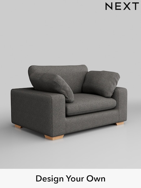 Tweedy Blend Easy Clean/Dark Grey N. Premium The Snuggle Grand (Q61994) | £1,499