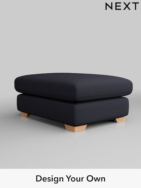 Tweedy Blend Easy Clean/Dark Slate Blue N. Premium The Snuggle Grand (Q61995) | £575