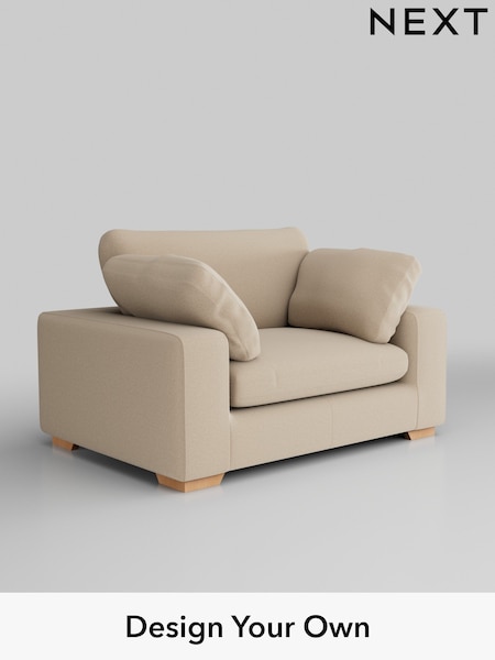 Tweedy Blend Easy Clean/Light Sand Beige N. Premium The Snuggle Grand (Q61996) | £1,499