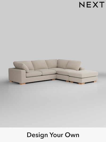 Tweedy Blend Easy Clean/Oyster N. Premium The Snuggle Grand (Q61997) | £3,399