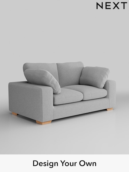 Tweedy Blend Easy Clean/Light Silver Grey N. Premium The Snuggle Grand (Q61999) | £1,599