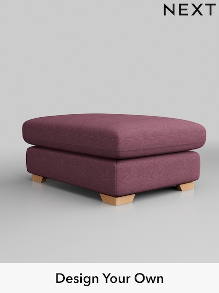Tweedy Blend Easy Clean/Mid Mulberry Purple N. Premium The Snuggle Grand (Q62000) | £575