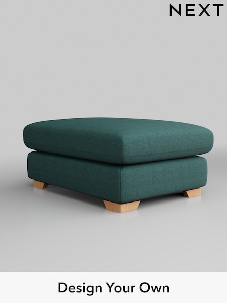 Tweedy Chenille/Dark Teal Green N. Premium The Snuggle Grand (Q62004) | £575
