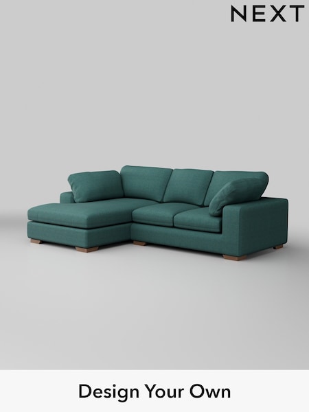 Tweedy Chenille/Dark Teal Green N. Premium The Snuggle Grand (Q62004) | £2,550