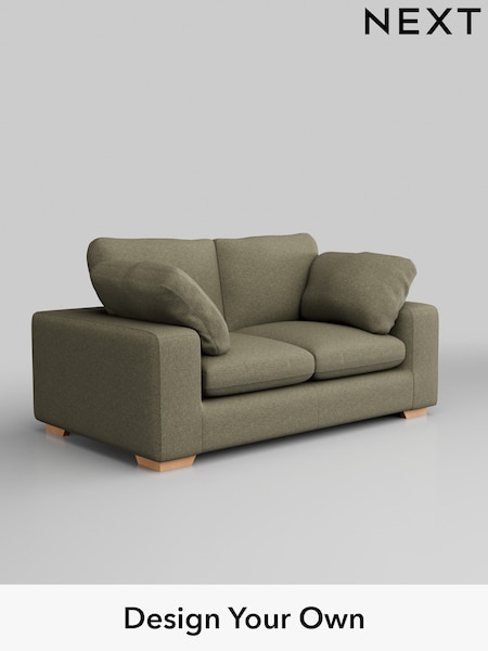 Tweedy Chenille/Mid Moss Green N. Premium The Snuggle Grand (Q62009) | £1,599