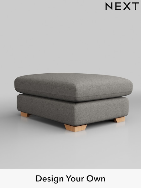 Woven Chenille Easy Clean/Light Grey N. Premium The Snuggle Grand (Q62011) | £599