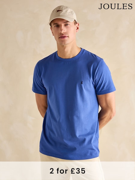 Joules Everyday Dark Blue Crew Neck T-Shirt (Q62022) | £20