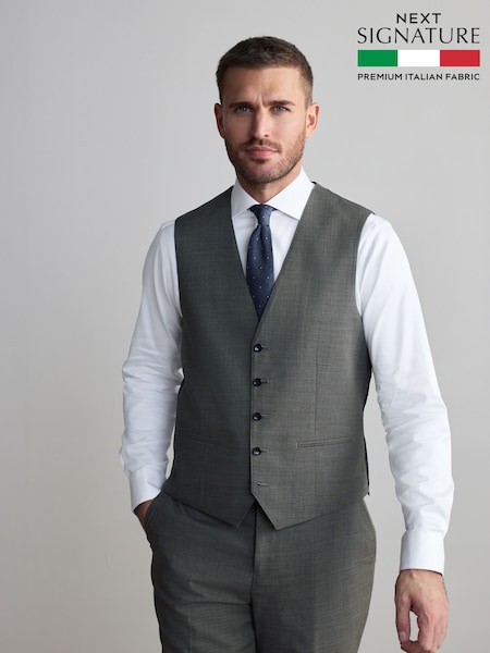 Green Signature Nova Fides Wool Waistcoat (Q62709) | £60