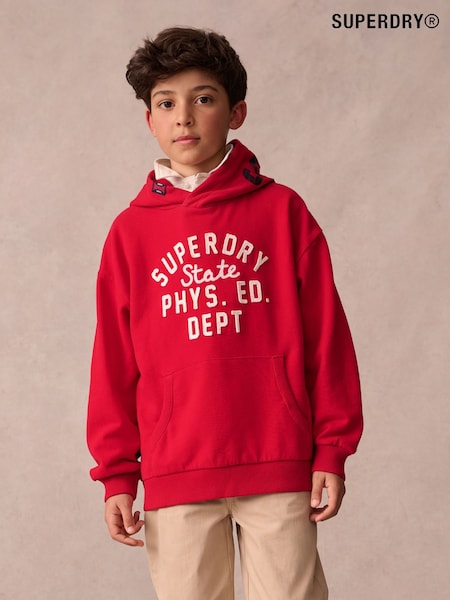 Superdry Red Hoodie (Q63126) | £25 - £31