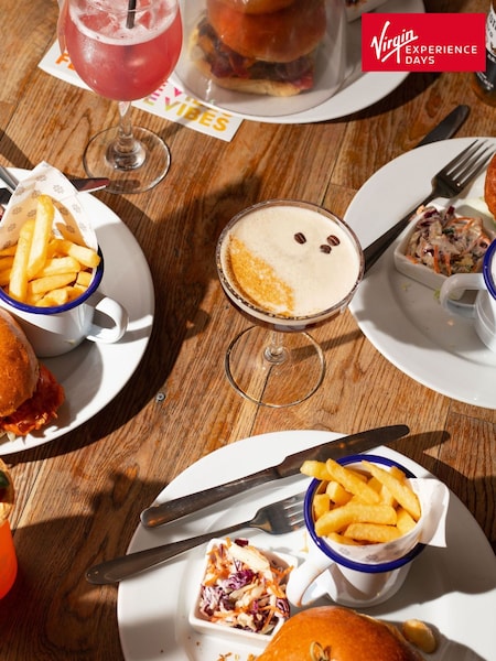 Virgin Experience Days Burger and Beer for Two at Revolution Bars (Q63173) | £39