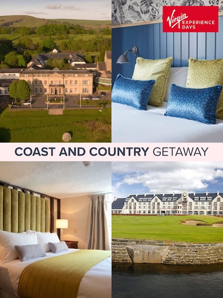 Virgin Experience Days Coast and Country Getaway for Two (Q63180) | £152