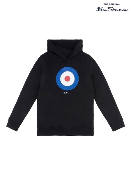 Ben Sherman Black Boys Target Hoodie (Q63935) | £25 - £30