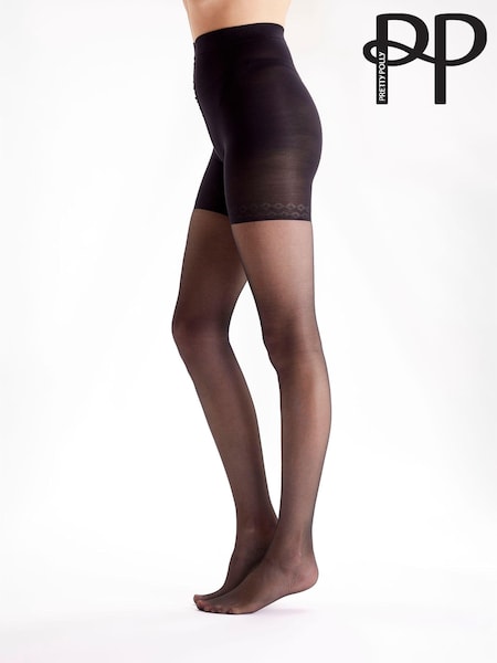 Pretty Polly 20 Denier Bodyshaping Sheer Longline Tights 2 Pack (Q64670) | £20