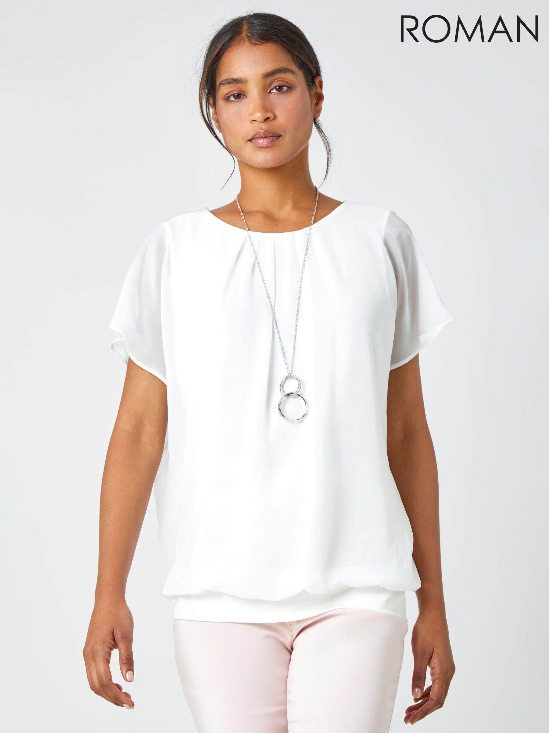 roman originals blouses