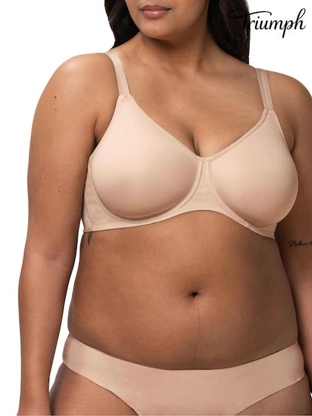 Triumph Nude Urban Microfibre Minimizer Bra (Q65646) | £38