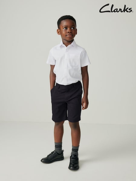 Clarks Black School Shorts (Q66214) | £12 - £16
