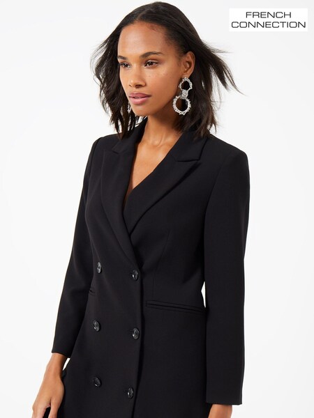 French Connection Black Whisper Blazer Dress (Q67401) | £95