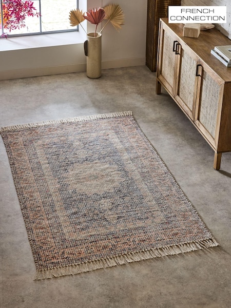 French Connection Blue Alby Rug (Q67473) | £120 - £290