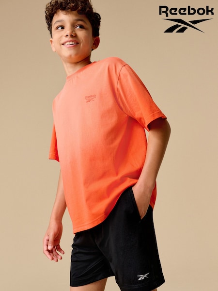 Reebok Boys Oversized 100% Cotton Logo T-Shirt (Q67611) | £12 - £18