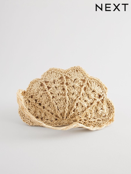 Natural Shell Cross Body Bag (Q70150) | £3