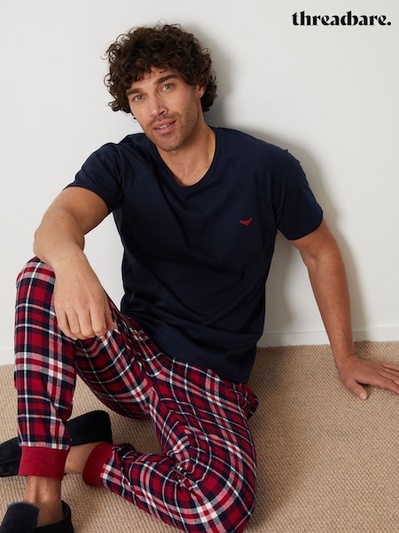 Threadbare Blue Pyjamas Set (Q70202) | £22