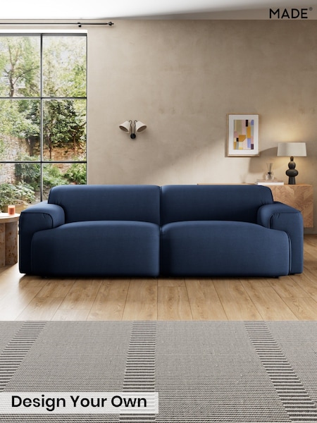 Natural Blend/Navy Blue - Avalon By Made