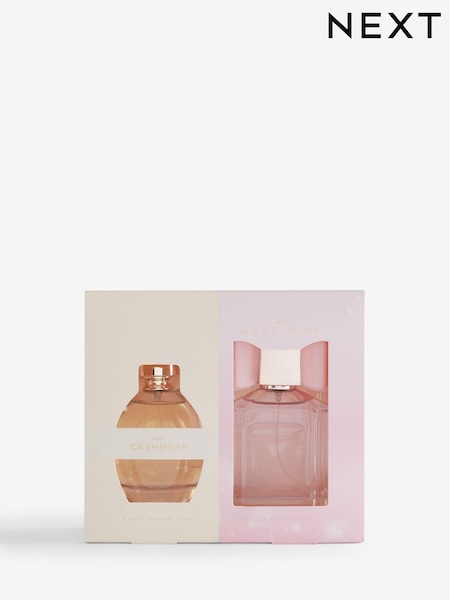 Just Pink and Cashmere 100ml Perfume Duo Gift Set (Q70668) | £30