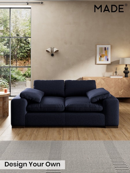 Soft Touch Boucle/Navy Blue - Melbourne Luxe By Made