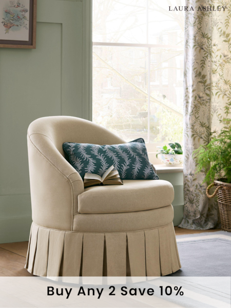 Laura Ashley Launton Natural Fifield Accent Chair (Q70994) | £499