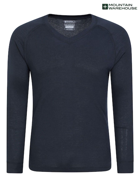 Mountain Warehouse Blue Mens Talus Thermal Top (Q71969) | £20