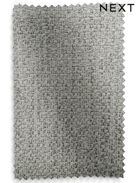 Dove Grey Tweedy Weave Upholstery Swatch (Q72689) | £0