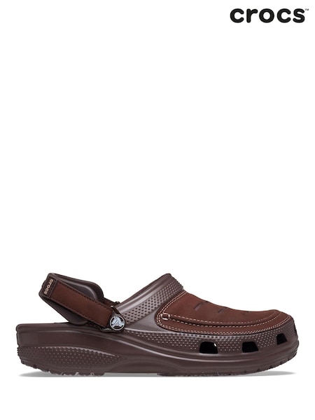 Crocs Brown Yukon Vista Clogs (Q72867) | £70