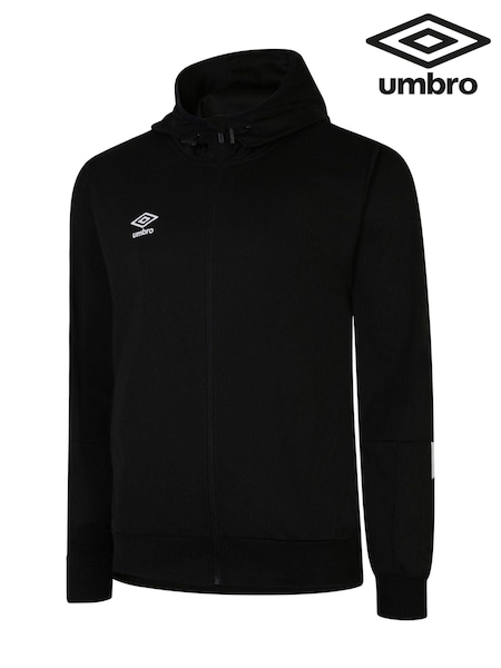 Umbro Black Junior Total Training Knitted Hoodie (Q73272) | £40