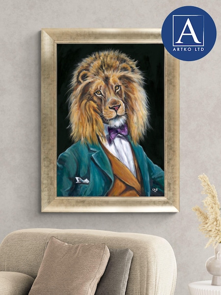 Artko Gold Sir Charles by Louise Brown Framed Art (Q73618) | £110