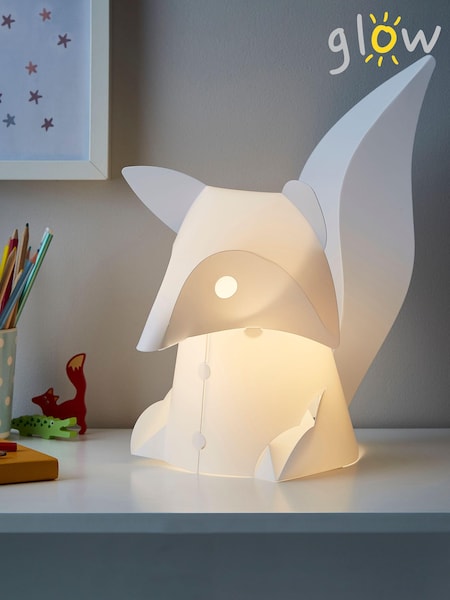 glow White Fox Table Lamp (Q74716) | £25