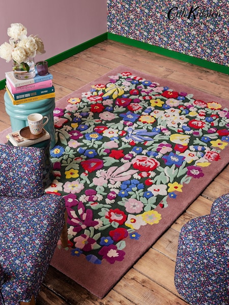 Cath Kidston Floral Harmony Ditsy Floral Wool Rug (Q74785) | £180 - £430
