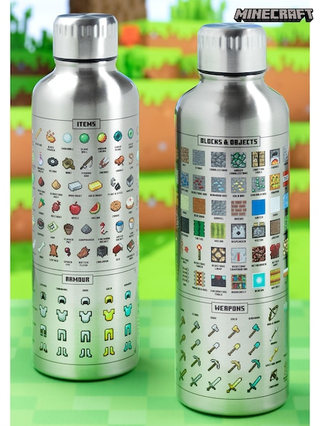 Minecraft Metal Water Bottle (Q74995) | £20